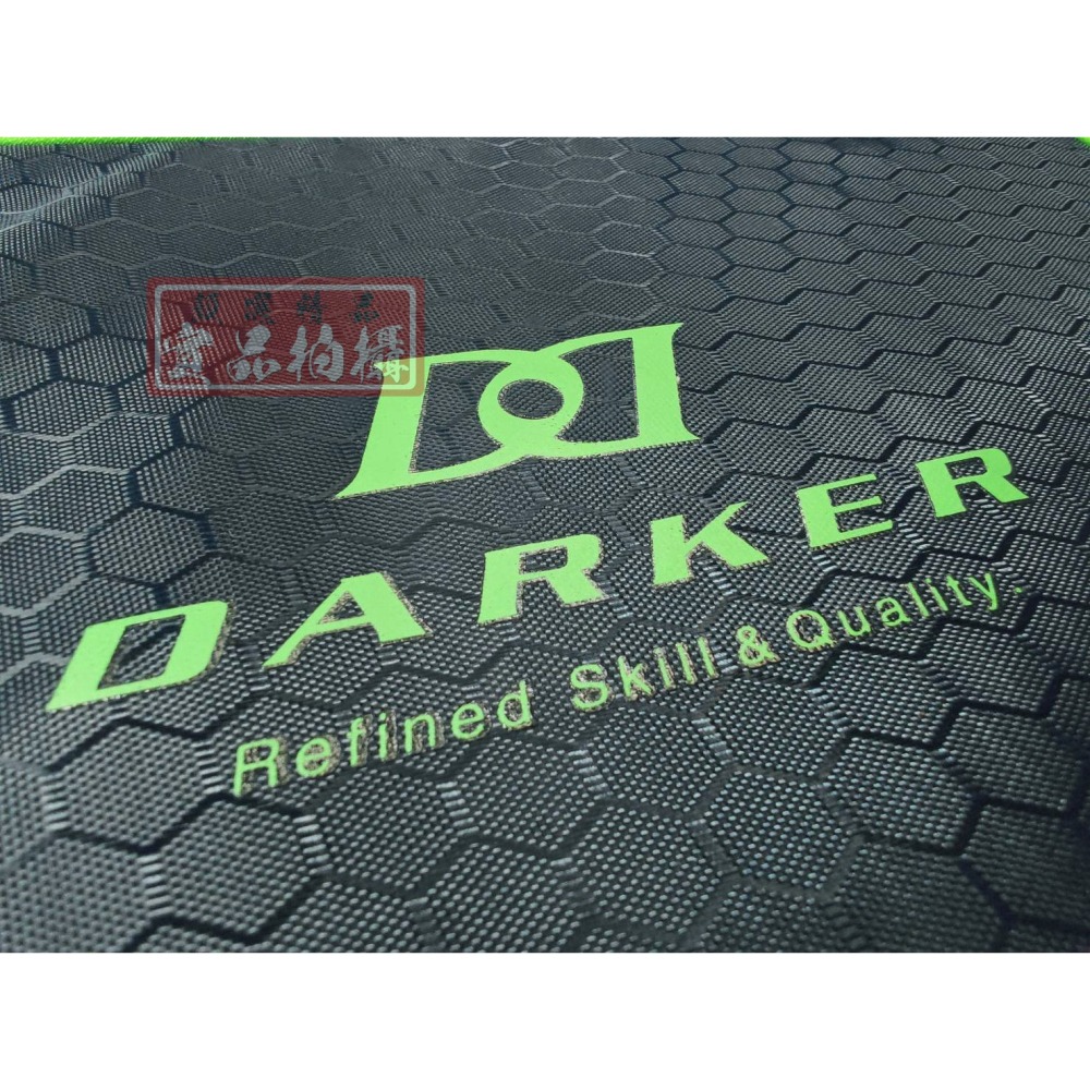 顏同學 顏選桌球 DARKER 桌拍套 雙支入 桌球拍 方型 桌拍袋 桌球 球拍套 桌球拍套 拍袋 大拉鍊 可放2顆球-細節圖2