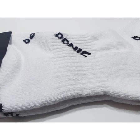 顏同學 顏選桌球 DONIC 桌球襪 字樣襪子 運動襪 支撐 穩定 台灣製 厚底 毛巾布 吸震 緩衝 後跟設計緊密包裹-細節圖6