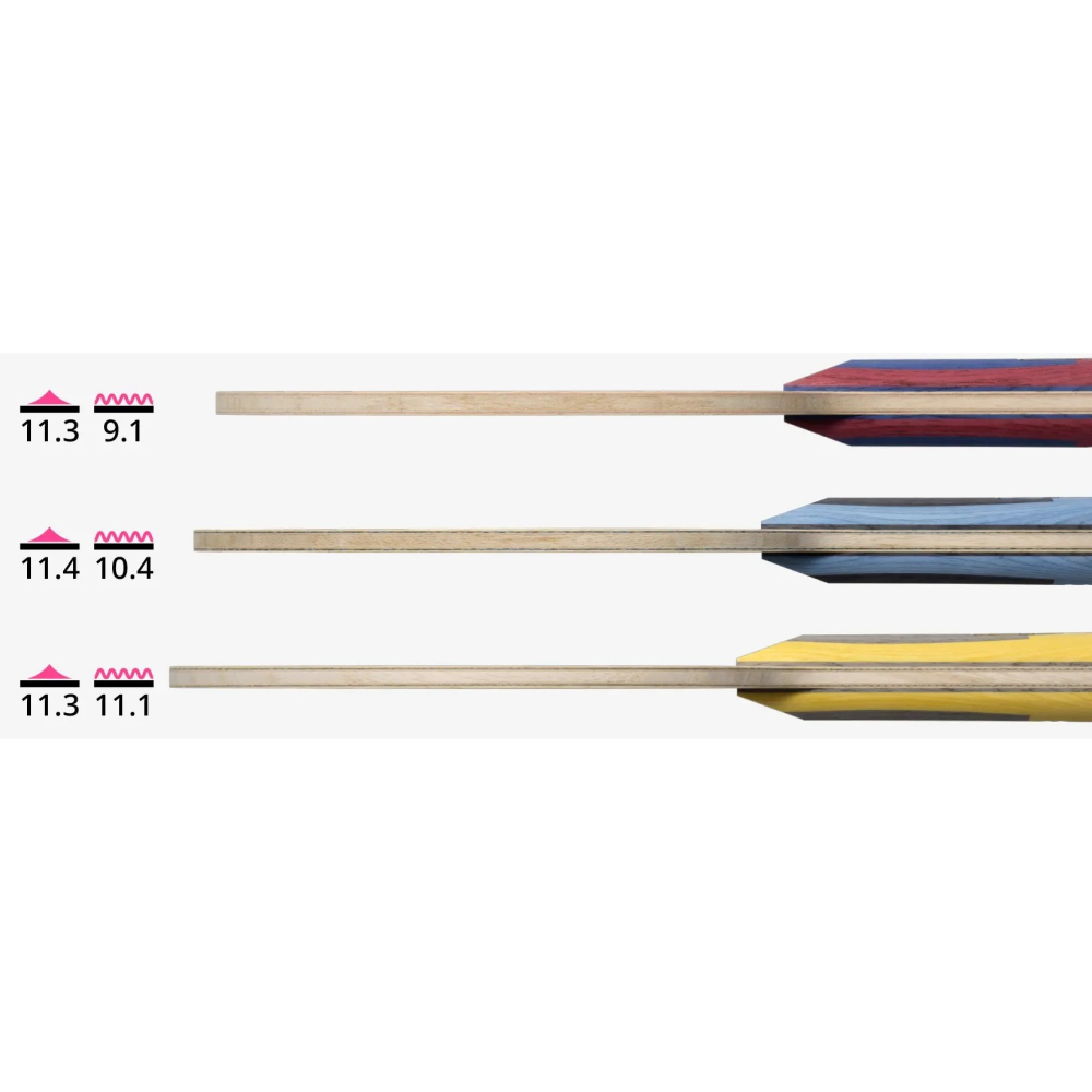 顏同學 顏選桌球 Butterfly 蝴蝶牌 OUTERFORCE ALC ZLC CAF 外力系列 碳纖維 桌球拍-細節圖4