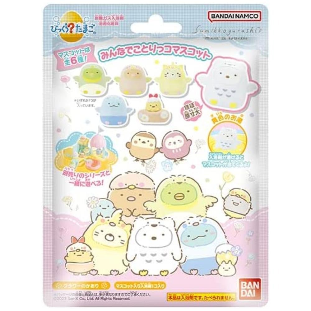 《朝日殿堂》洗澡球 沐浴球 日本 角落生物 Sumikko Gurashi 泡澡玩具 入浴球 沐浴球 入浴劑 全6種-細節圖3