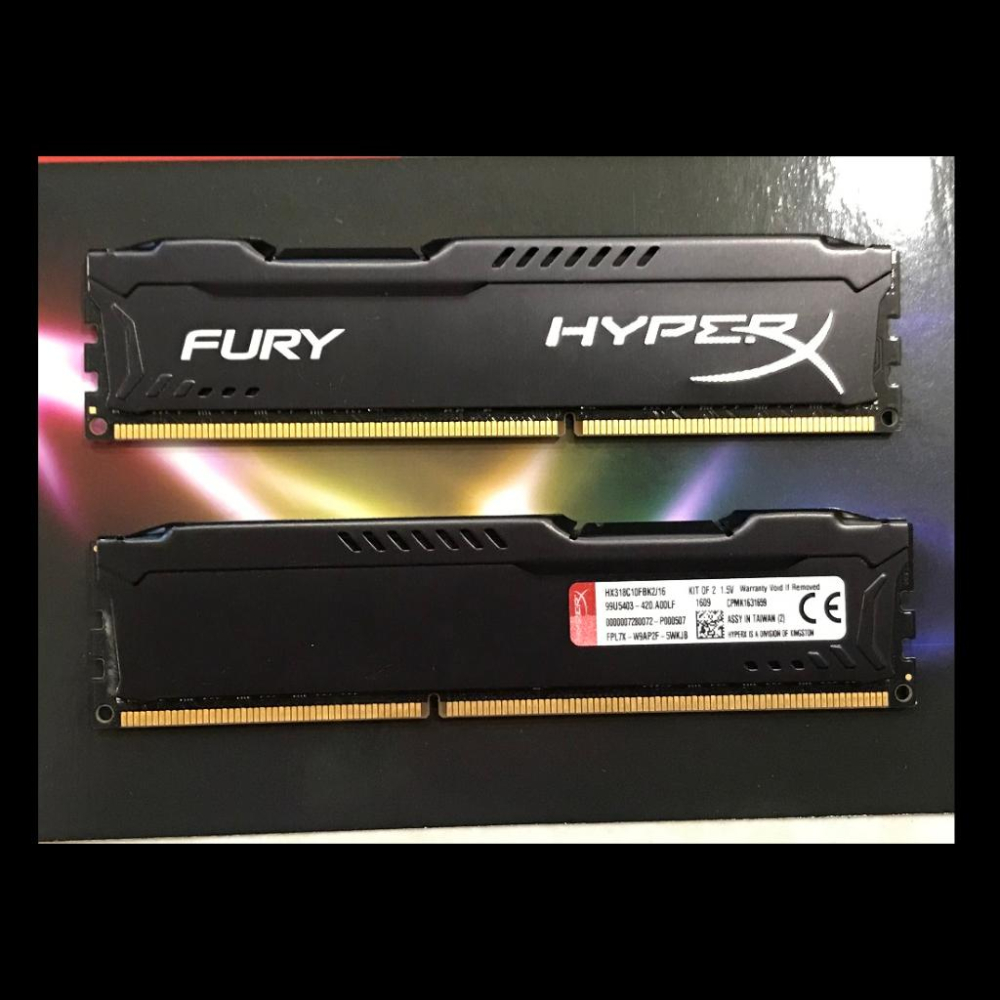 「PK GPU」 DDR3 Hyper 駭客條 雙通道 高階記憶體 金士頓 4G 8G 16G (1866 1600)-細節圖3