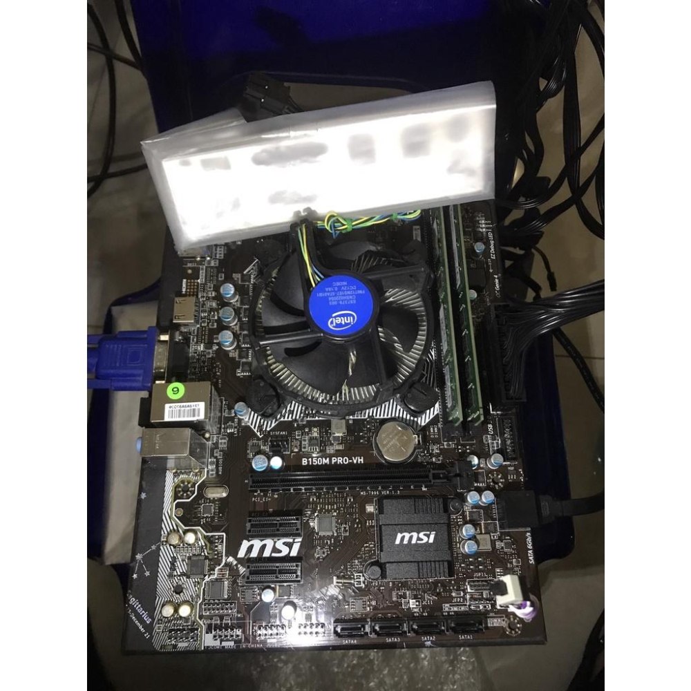 「PK GPU」 CPU+主機板：【 i3-6100 + B150M 】 ( 微星 Msi )-細節圖2