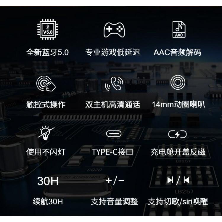 「PK GPU」 TWS T16 耳掛式 耳機 超長待機 音質好 ( 掛耳 入耳-細節圖9