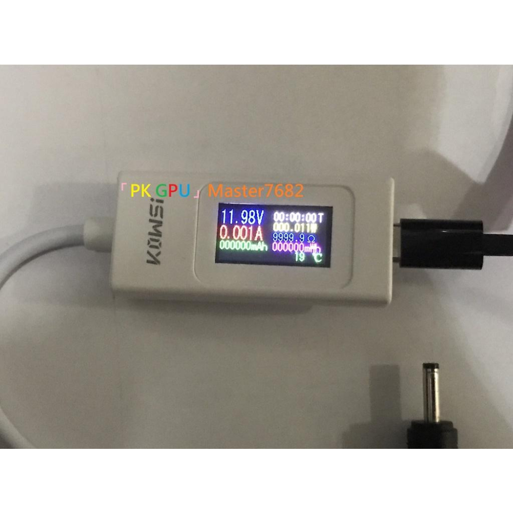 「PK GPU」 TypeC USB QC3 電力檢測器 🥇蝦幣+免運🚚 ⚡️快速出貨🚀 (電壓表 電流計 電功儀)-細節圖4