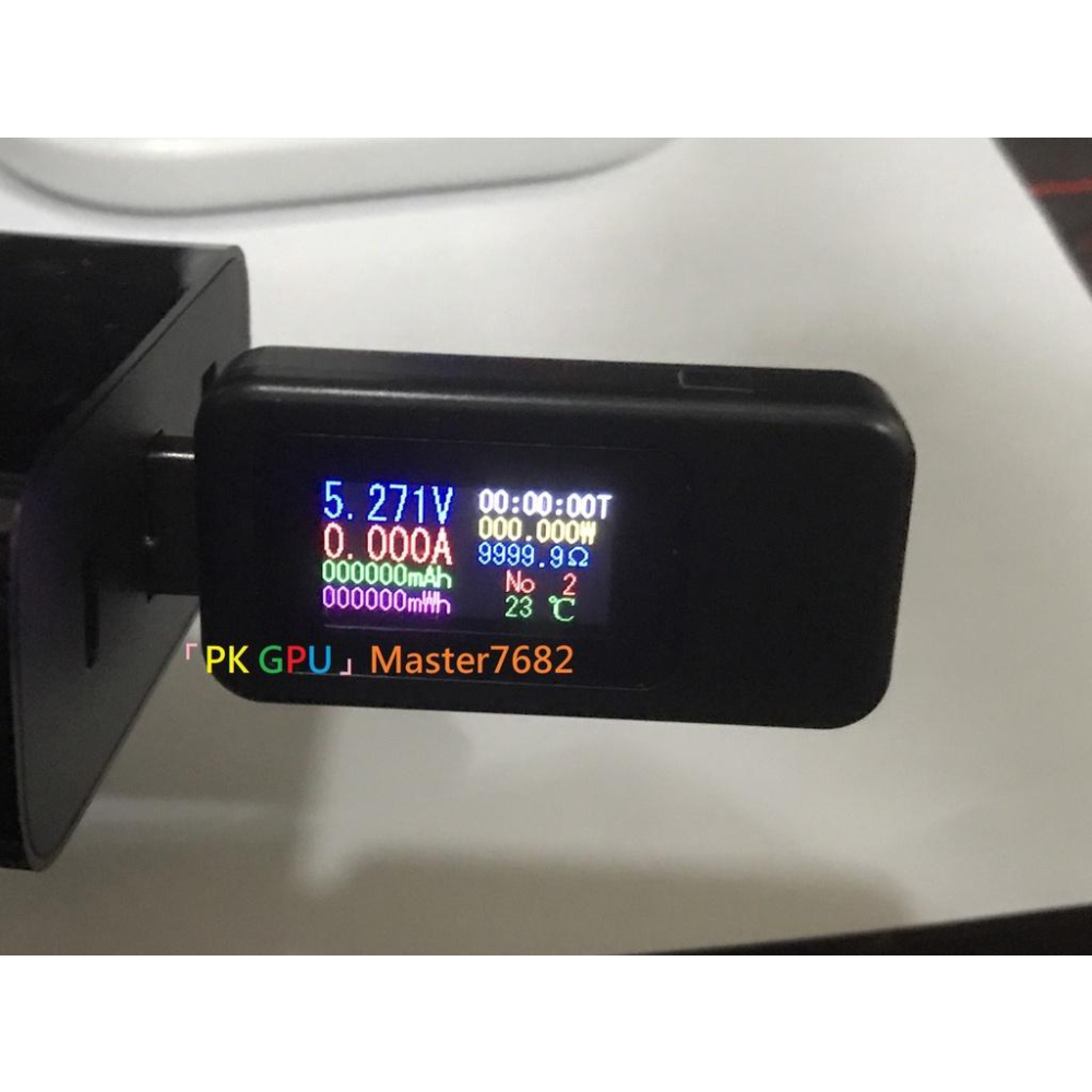 「PK GPU」 TypeC USB QC3 電力檢測器 🥇蝦幣+免運🚚 ⚡️快速出貨🚀 (電壓表 電流計 電功儀)-細節圖5