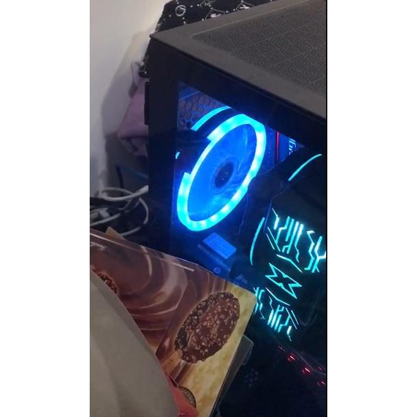 「PK GPU」 全新 12cm 電腦 主機 機殼 燈光 風扇 (大4Pin)-細節圖3