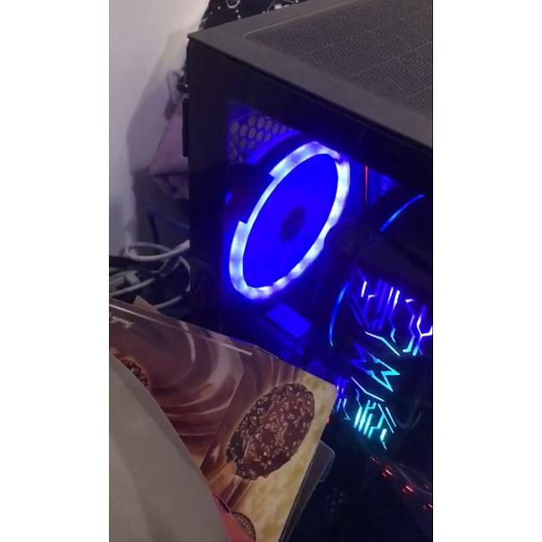 「PK GPU」 全新 12cm 電腦 主機 機殼 燈光 風扇 (大4Pin)-細節圖4