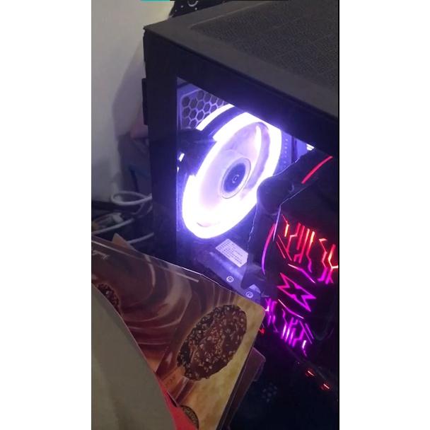 「PK GPU」 全新 12cm 電腦 主機 機殼 燈光 風扇 (大4Pin)-細節圖5