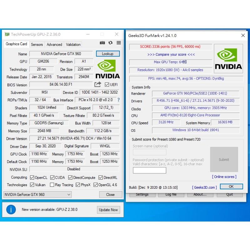 「顯示卡」「PK GPU」 GTX960 -2G MSI 紅龍卡960 （效能約1050Ti）-細節圖3