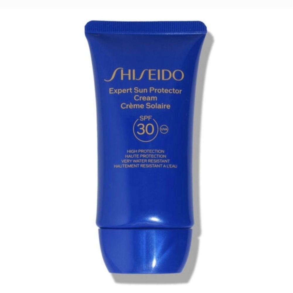 SHISEIDO 資生堂 藍胖子歐版防曬乳 SPF30 臉部身體兩用 50ml-細節圖2