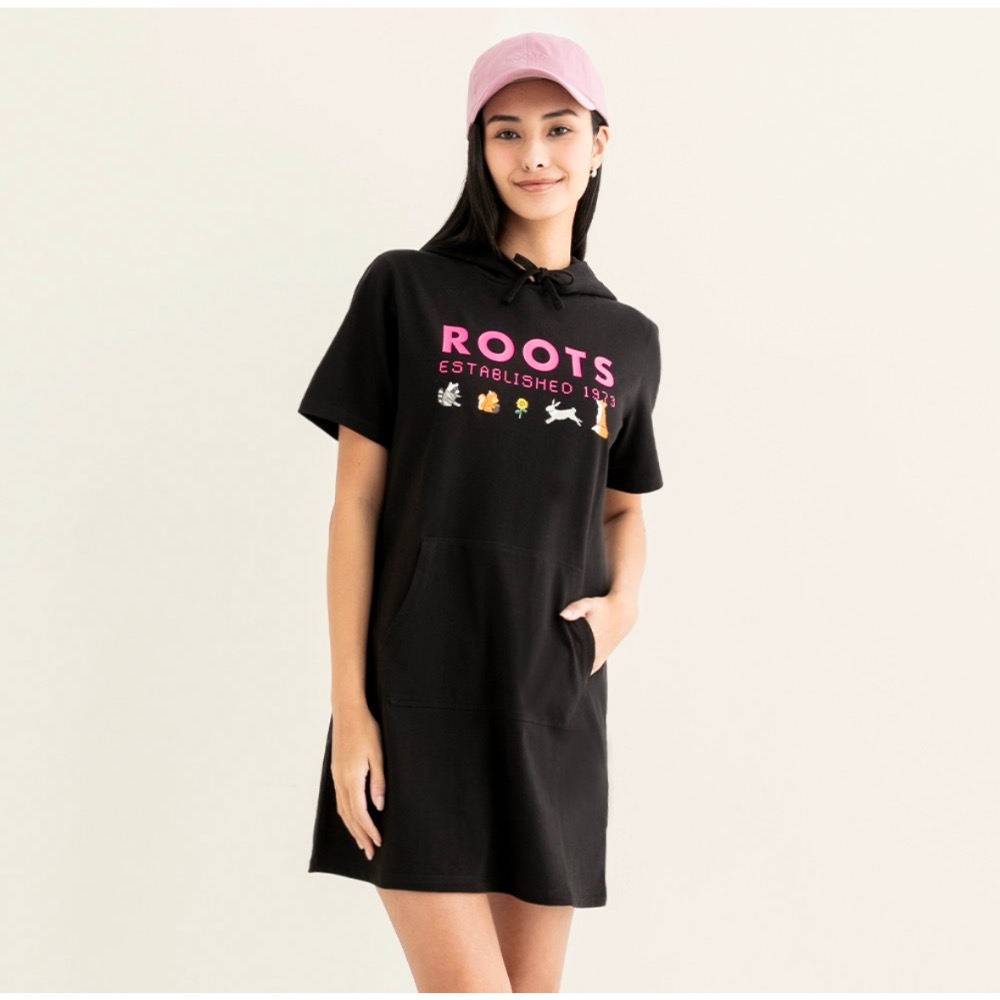 Roots Established 連帽洋裝-細節圖2