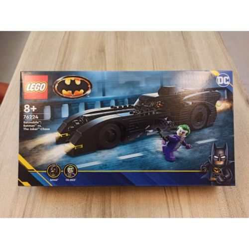 LEGO 樂高76224 蝙蝠車：蝙蝠俠 vs 小丑追逐戰(Batmobile 提姆·波頓版本)