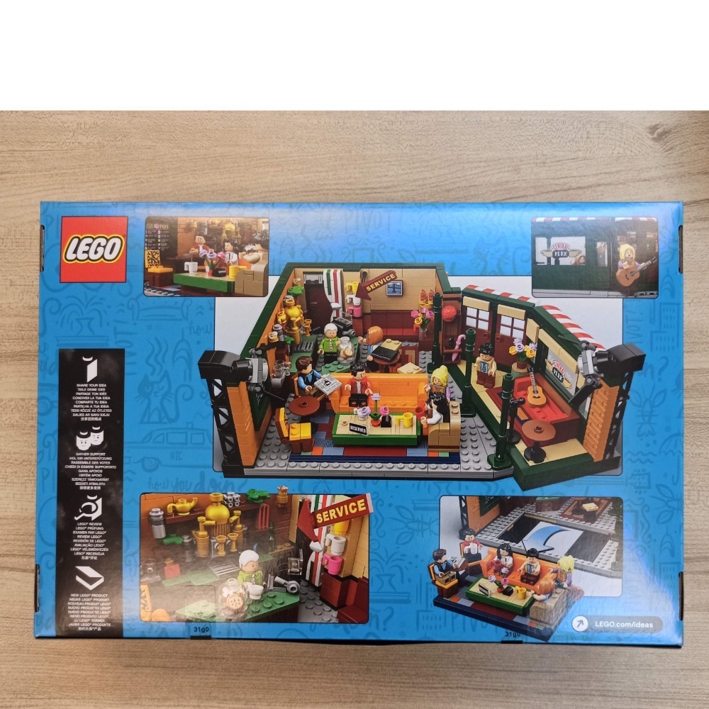 LEGO 樂高 21319 IDEAS 六人行中央公園咖啡館 Central Perk-細節圖2