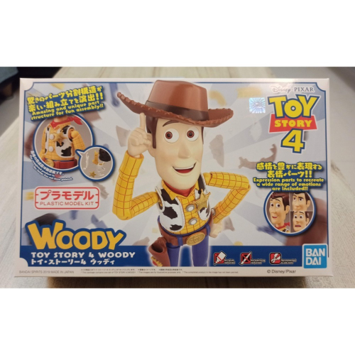 BANDAI 萬代 TOY STORY 4 WOODY 玩具總動員4 胡迪