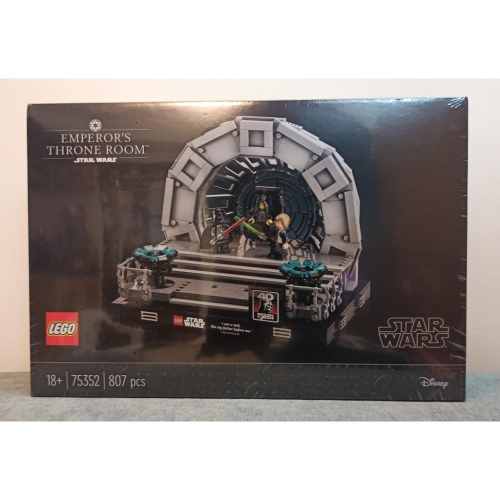 LEGO 樂高 75352 Star Wars 星際大戰系列 白卜庭皇帝的王座