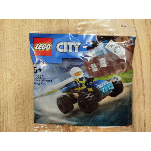 樂高 LEGO 30664 Police 警察巡邏車 城市 CITY 系列 袋裝 Polybag