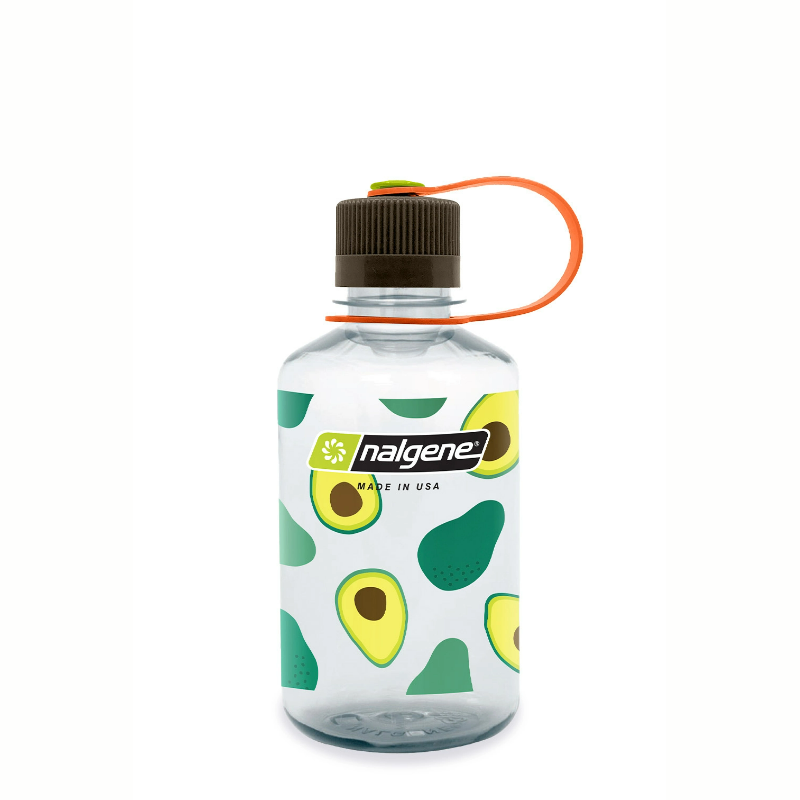 Nalgene 500 ml 窄口水果塗鴉水壺 酪梨/鳳梨/檸檬-細節圖3