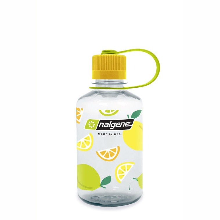 Nalgene 500 ml 窄口水果塗鴉水壺 酪梨/鳳梨/檸檬-細節圖5