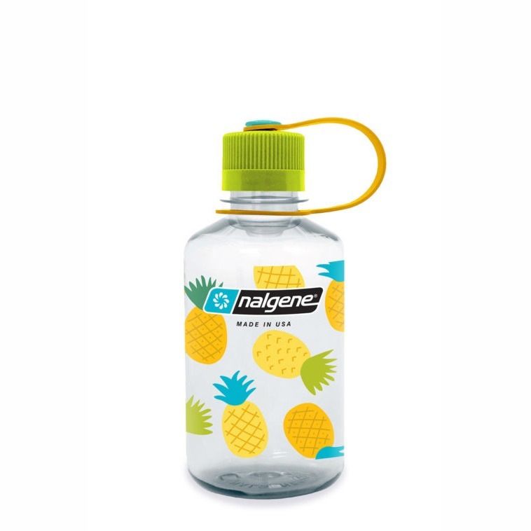 Nalgene 500 ml 窄口水果塗鴉水壺 酪梨/鳳梨/檸檬-細節圖8