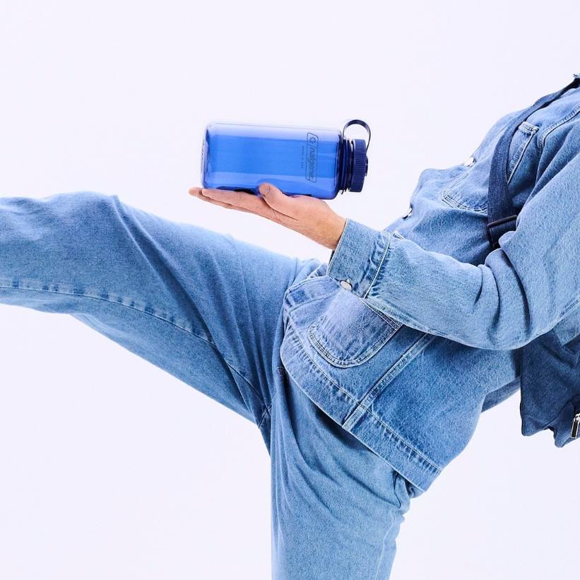 nalgene 1000 ml寬口窄口水壺-丹寧-細節圖4