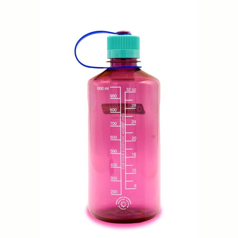 nalgene 1000 ml 寬口窄口水壺 電洋紅-細節圖2