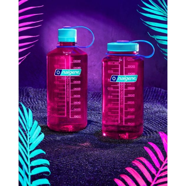 nalgene 1000 ml 寬口窄口水壺 電洋紅-細節圖5