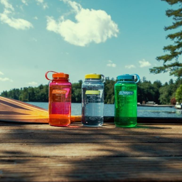 nalgene 1000 ml 寬口水壺 火鶴粉 2020-4732-細節圖3