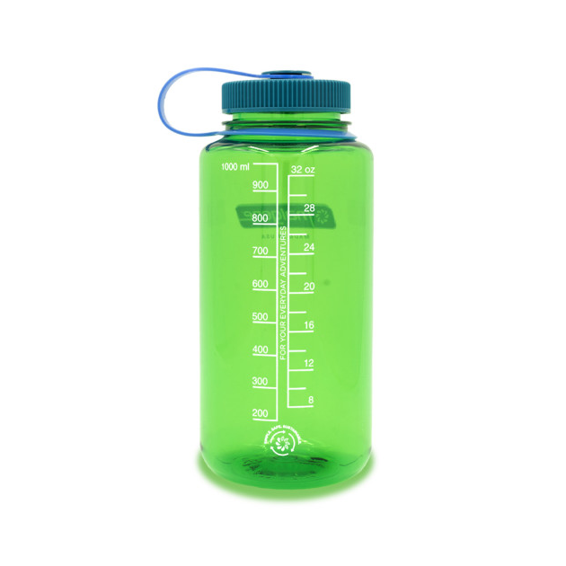 nalgene 1000 ml 寬口窄口水壺 鸚鵡綠-細節圖2