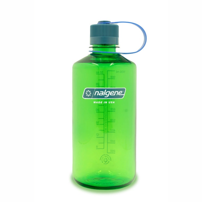 nalgene 1000 ml 寬口窄口水壺 鸚鵡綠-細節圖3