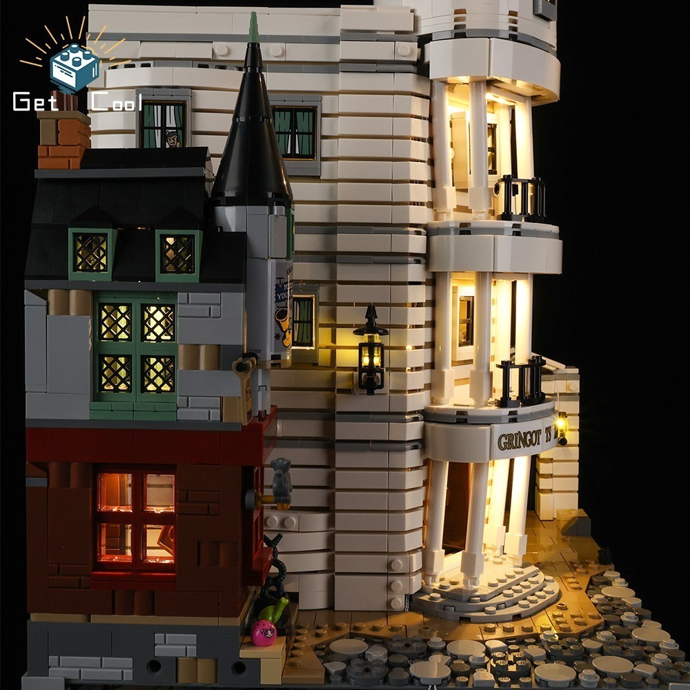 [給酷創意] 76417 古靈閣巫師銀行 LED燈光套件-細節圖3