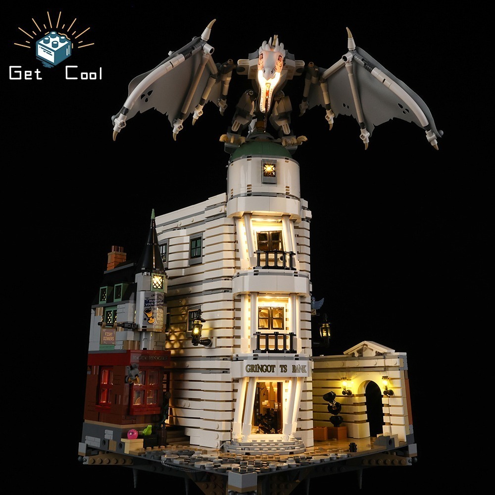 [給酷創意] 76417 古靈閣巫師銀行 LED燈光套件-細節圖10