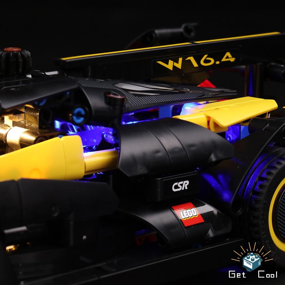[給酷創意] 42151 Bugatti Bolide LED燈光套件-細節圖4