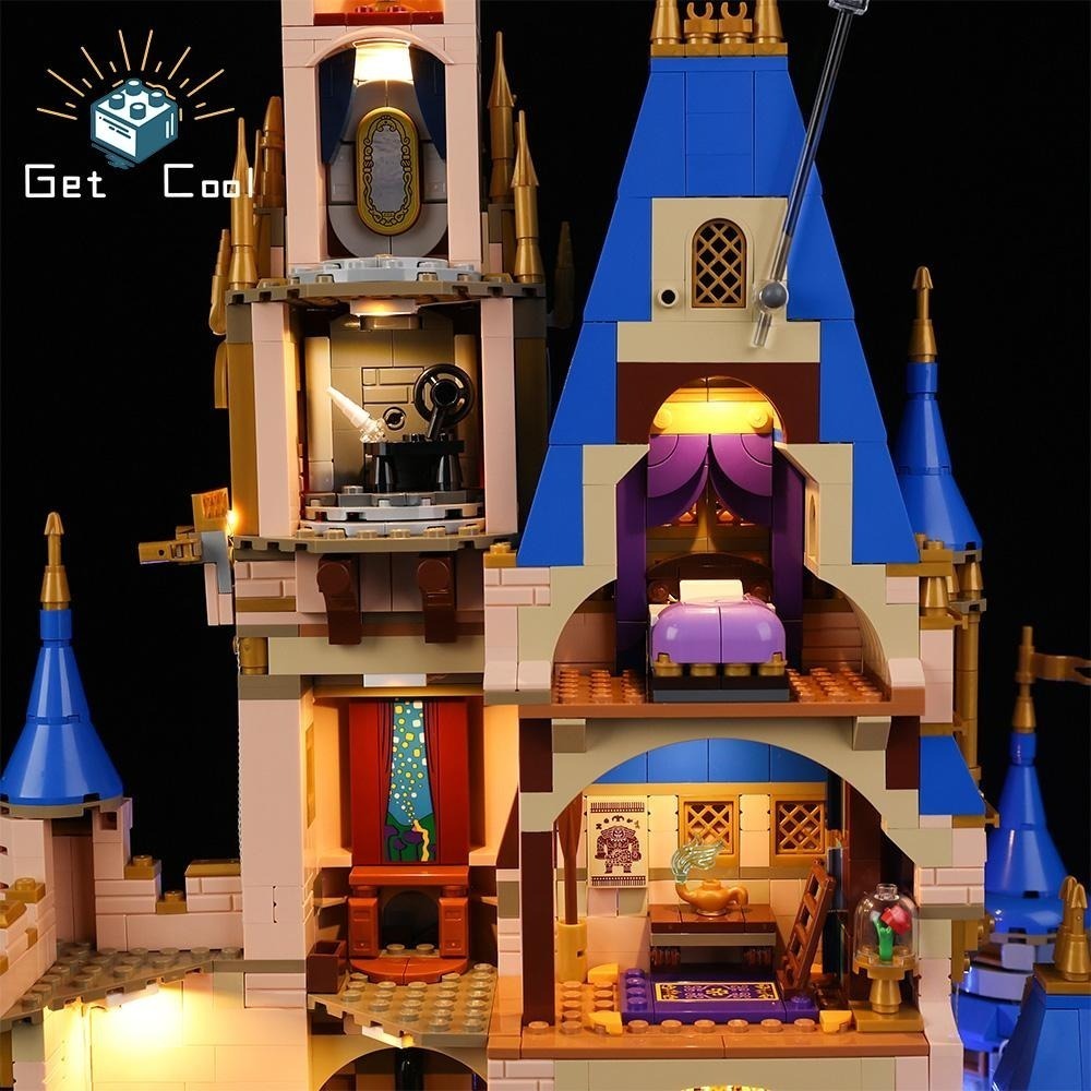 [給酷創意] 43222 迪士尼城堡 LED燈光套件-細節圖6