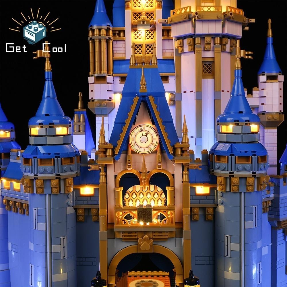[給酷創意] 43222 迪士尼城堡 LED燈光套件-細節圖8