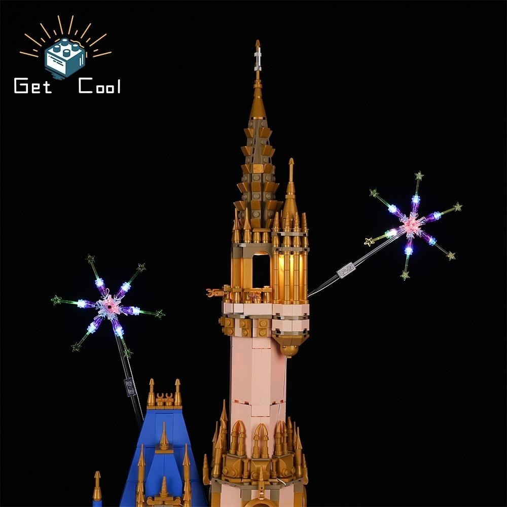 [給酷創意] 43222 迪士尼城堡 LED燈光套件-細節圖9