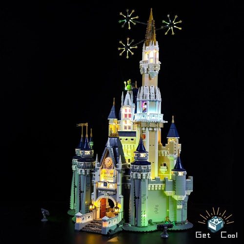 [給酷創意] 71040 迪士尼城堡 LED燈光套件 遙控版