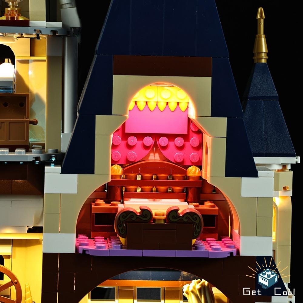 [給酷創意] 71040 迪士尼城堡 LED燈光套件 遙控版-細節圖4