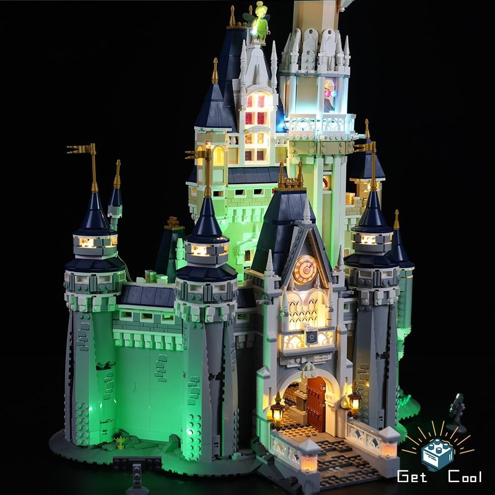 [給酷創意] 71040 迪士尼城堡 LED燈光套件 遙控版-細節圖6
