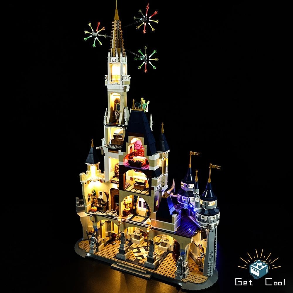 [給酷創意] 71040 迪士尼城堡 LED燈光套件 遙控版-細節圖7