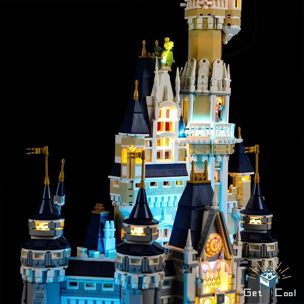[給酷創意] 71040 迪士尼城堡 LED燈光套件 遙控版-細節圖8