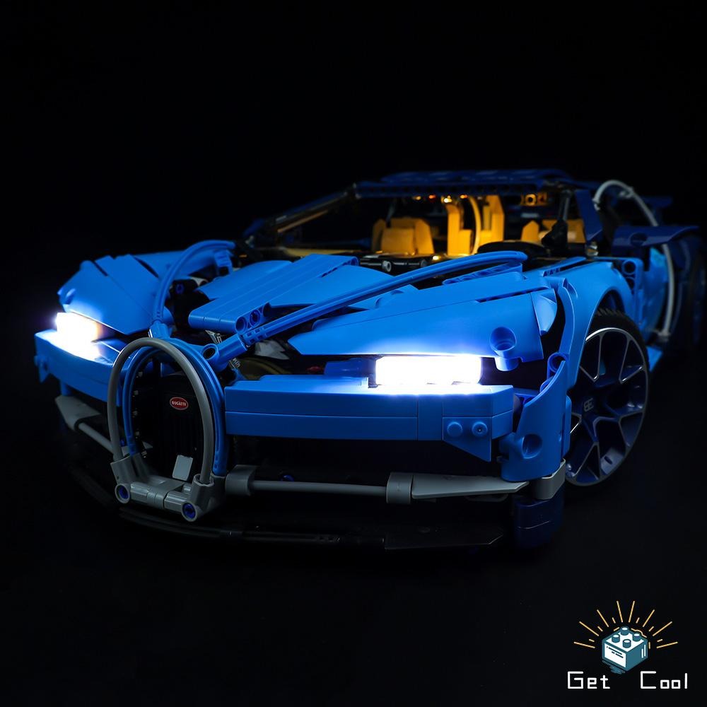 [給酷創意] 42083 Bugatti Chiron LED燈光套件-細節圖2