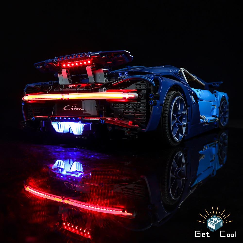 [給酷創意] 42083 Bugatti Chiron LED燈光套件-細節圖4