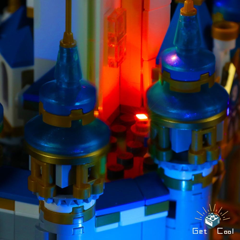 [給酷創意] 40478 迷你迪士尼城堡 LED燈光套件-細節圖7