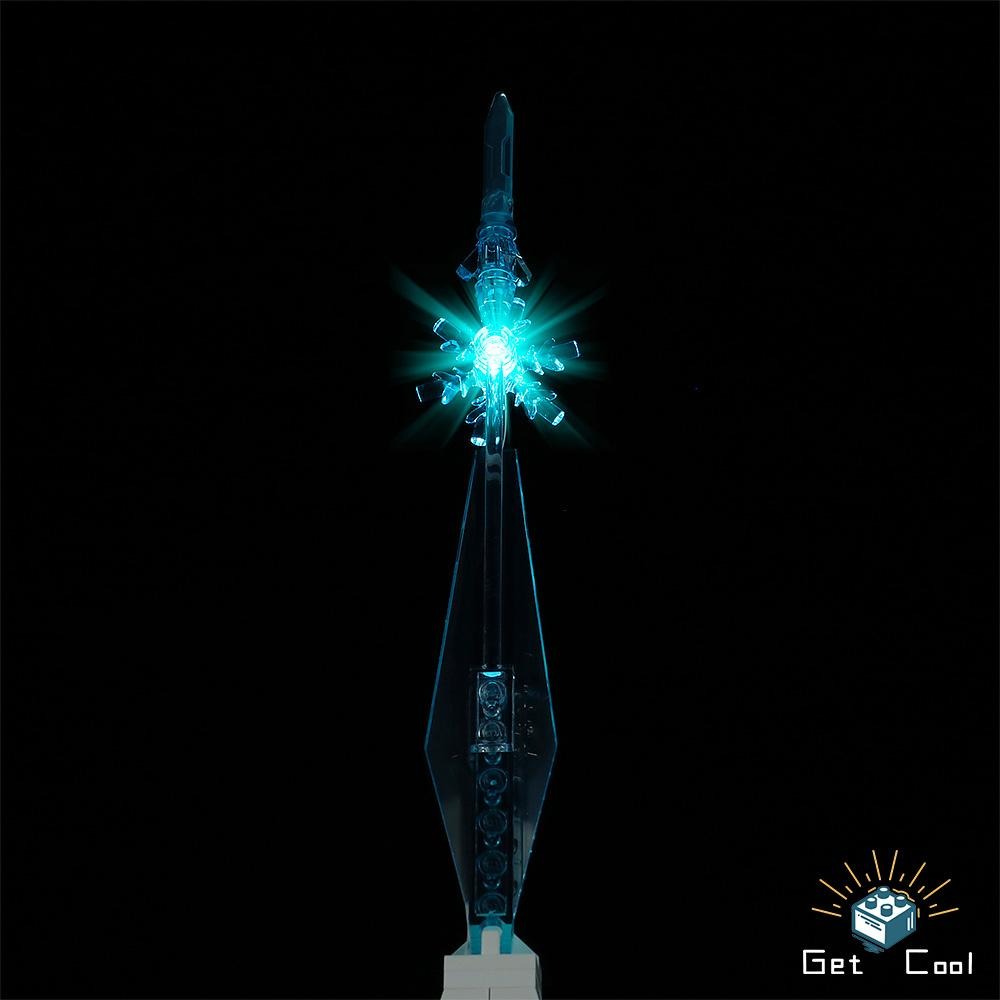 [給酷創意] 43197 冰雪城堡 LED燈光套件-細節圖7