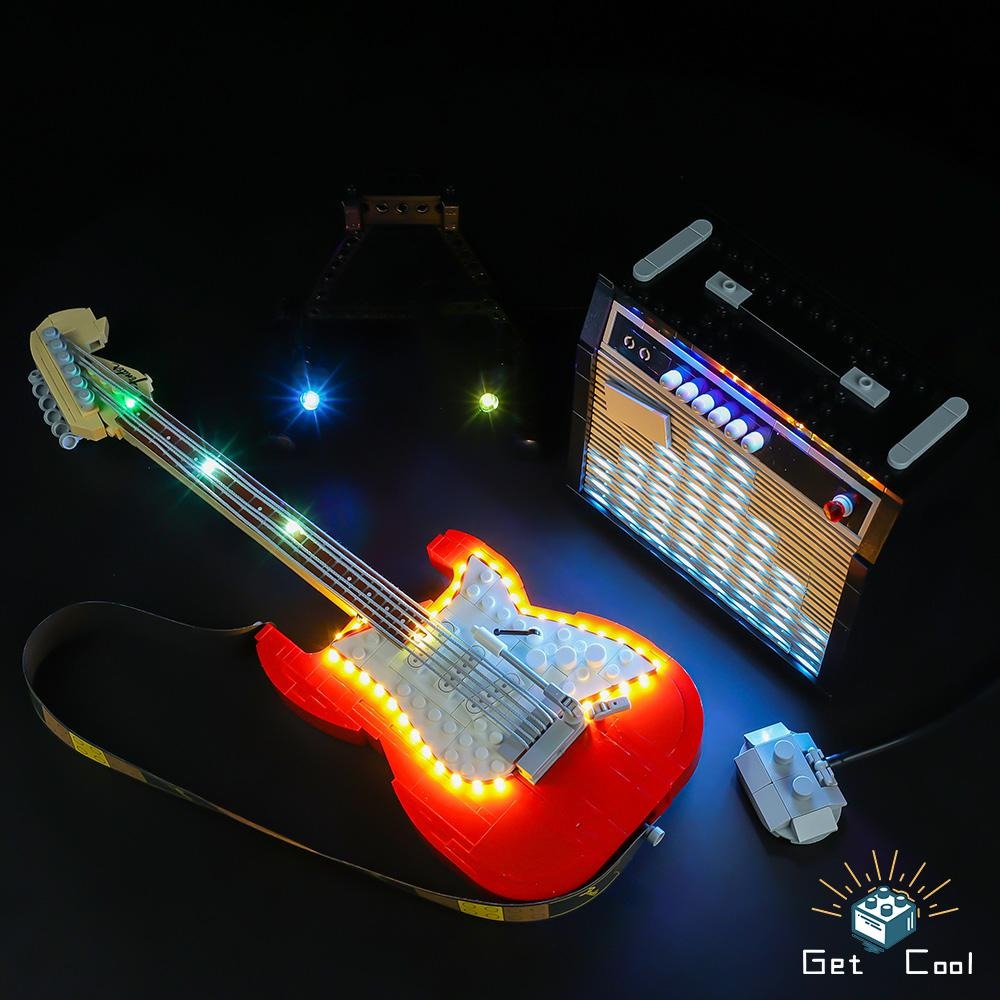 [給酷創意] 21329 Fender® LED燈光套件-細節圖4