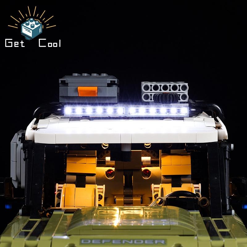 [給酷創意] 42110 Land Rover Defender LED燈光套件-細節圖4