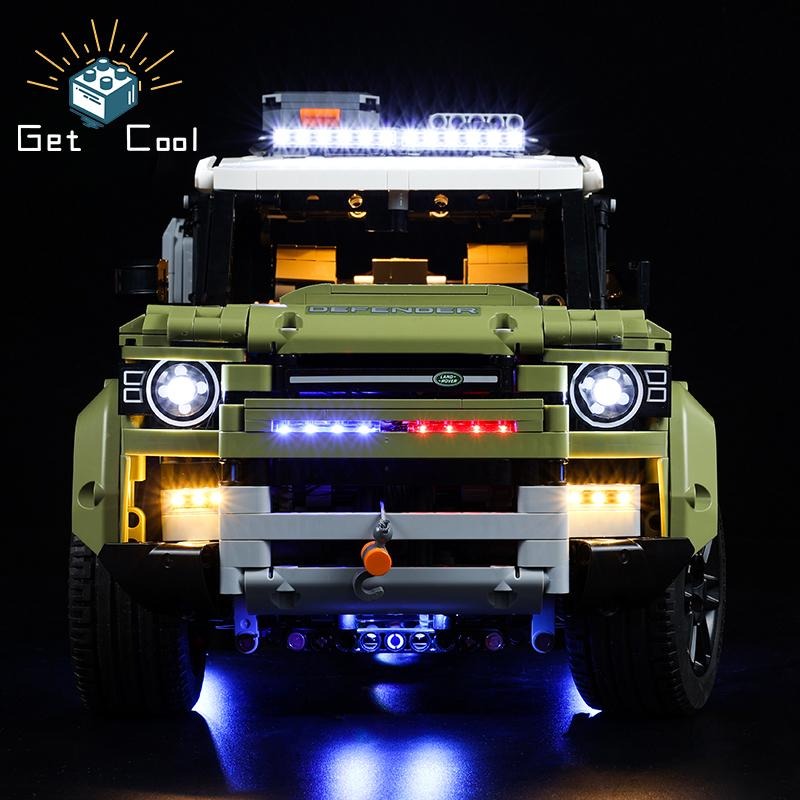 [給酷創意] 42110 Land Rover Defender LED燈光套件-細節圖5