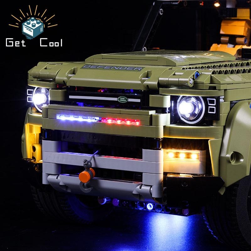 [給酷創意] 42110 Land Rover Defender LED燈光套件-細節圖6