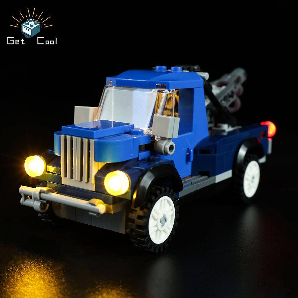 [給酷創意] 10264 轉角車庫 LED燈光套件-細節圖2