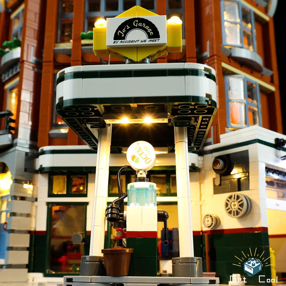 [給酷創意] 10264 轉角車庫 LED燈光套件-細節圖5